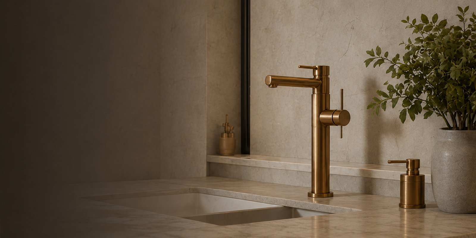 Grifería en bronce - Stylos en Bronce